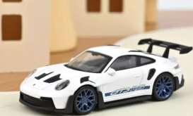 Porsche  - 911 GT3 RS 2022 white/blue - 1:43 - Norev - 750048 - nor750048 | Toms Modelautos