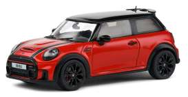 Mini Cooper - S John Works 2023 red - 1:43 - Solido - 4315001 - soli4315001 | Toms Modelautos