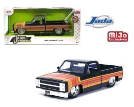 Chevrolet  - C10 1985 black - 1:24 - Jada Toys - 35855 - jada35855 | Toms Modelautos