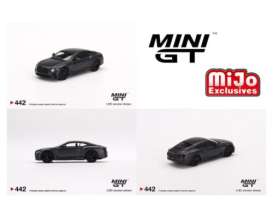 Bentley  - Continental GT 2022 anthracite - 1:64 - Mini GT - 00442MJ - MGT00442MJ | Toms Modelautos