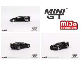 Bugatti  - Centodieci black - 1:64 - Mini GT - 00466MJ - MGT00466MJ | Toms Modelautos