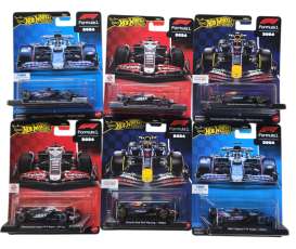 Assortment/ Mix  - F1 models mix of 8 various - 1:64 - Hotwheels - HRV11 - hwmvHRV11-979F | Toms Modelautos