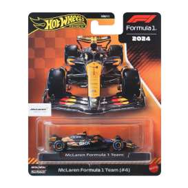 McLaren  - F1 Lando Norris 2024 orange/black - 1:64 - Hotwheels - JBM11 - hwmvJBM11 | Toms Modelautos