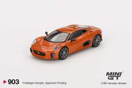 Jaguar  - C-X75 2015 orange - 1:64 - Mini GT - 00903-007E - MGT00903-007E | Toms Modelautos