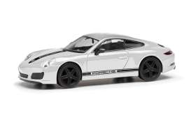 Porsche  - 911 silver - 1:87 - Herpa - H430418 - herpa430418 | Toms Modelautos