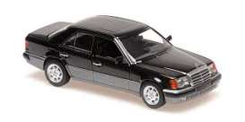 Mercedes Benz  - 500E V8 1991 silverblack - 1:43 - Maxichamps - 940037160 - mc940037160 | Toms Modelautos