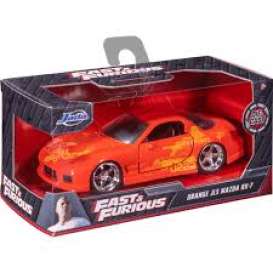 Mazda  - RX-7  orange - 1:32 - Jada Toys - 31442 - jada31442 | Toms Modelautos