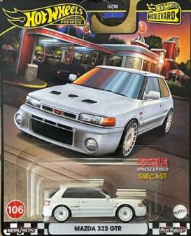 Mazda  - 323 GTR white - 1:64 - Hotwheels - HRT59 - hwmvHRT59 | Toms Modelautos