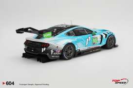 Ford Mustang - GT3 2024 white/blue - 1:18 - Top Speed - TS0604 - TS0604 | Toms Modelautos