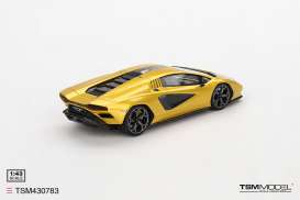 Lamborghini  - Countach LPI 800-4 2021 yellow - 1:43 - TrueScale - TSM430783 - TSM430783 | Toms Modelautos