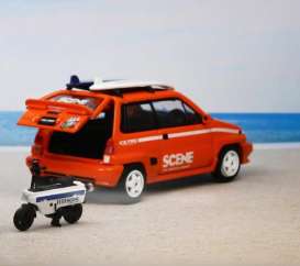 Honda  - City Turbo II orange - 1:64 - Inno Models - IN64-CITYII-IFO - in64-CityII-IFO | Toms Modelautos