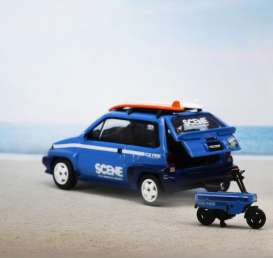 Honda  - City Turbo II blue - 1:64 - Inno Models - IN64-CITYII-IFB - in64-CityII-IFB | Toms Modelautos