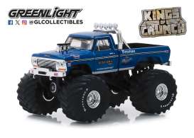 Ford  - F-250 1974 blue - 1:64 - GreenLight - 49195C - gl49195C | Toms Modelautos