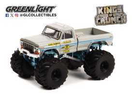 Ford  - F-250 1979 grey/blue - 1:64 - GreenLight - 49195F - gl49195F | Toms Modelautos