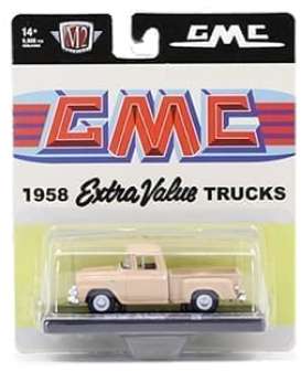 GMC  - 100 Stepside 1958 cream - 1:64 - M2 Machines - 11228-109GMC - M2-11228-109GMC | Toms Modelautos