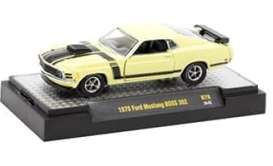 Ford Mustang - BOSS 302 1970 yellow/black - 1:64 - M2 Machines - 32600R78-1970 - M2-32600R78-1970 | Toms Modelautos