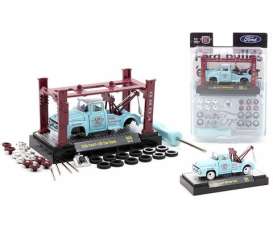 Ford  - F-100 1956 blue - 1:64 - M2 Machines - 37000-68-1956 - M2-37000-68-1956 | Toms Modelautos