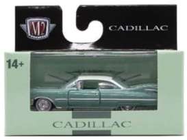Cadillac  - Cadillac Series 62 1959 turquoise - 1:64 - M2 Machines - 32500-91-1959 - M2-32500-91-1959 | Toms Modelautos