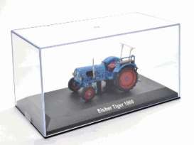 Eicher  - Tiger 1960 blue - 1:43 - Magazine Models - AFTRA019A - MagTractorTigerBl | Toms Modelautos