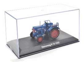 Hanomag  - R19 1955 blue - 1:43 - Magazine Models - AFTRA021A - MagTractorR19Bl | Toms Modelautos