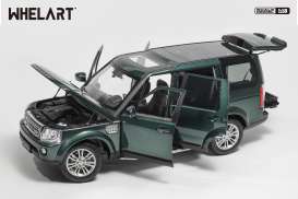 Land Rover  - Discovery 4 green - 1:18 - Whelart - WA180203 - WA180203 | Toms Modelautos