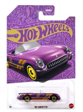 Corvette  - purple/gold - 1:64 - Hotwheels - JDM23 - hwmvJDM23 | Toms Modelautos