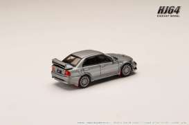 Mitsubishi  - Lancer GSR 1999 grey - 1:64 - Hobby Japan - HJ642033AGM - HJ642033AGM | Toms Modelautos