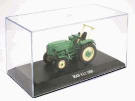 MAN  - 4 L1 1960 green - 1:43 - Magazine Models - AFTRA037B - MagTractor4L1Gr | Toms Modelautos