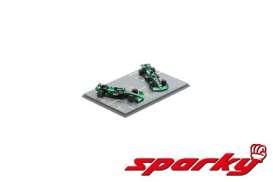 Sauber  - C44 2024 green/black - 1:64 - Spark - Y417 - spaY417 | Toms Modelautos