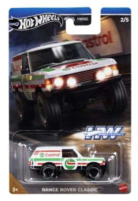 Range Rover  - Classic white/green/red - 1:64 - Hotwheels - HRT08 - hwmvHRT08 | Toms Modelautos