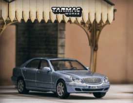 Mercedes Benz  - S-Class blue - 1:64 - Tarmac - T64G-072-BL - TC-T64G-072-BL-MJ | Toms Modelautos