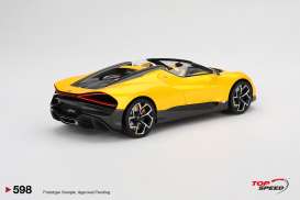 Bugatti  - W16 2024 yellow - 1:18 - Top Speed - TS0598 - TS0598 | Toms Modelautos