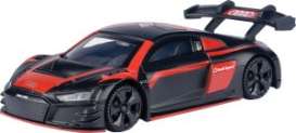 Audi  - R8 LMS GT3 black/red - 1:43 - Motor Max - 79417 - mmax79417 | Toms Modelautos