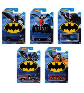Batman  - Batmobile assortment various - 1:64 - Hotwheels - HDG89 - hwmvHDG89-939E | Toms Modelautos