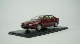 Alfa Romeo  - 166 1999 proteo red metallic - 1:18 - Triple9 Collection - 1800504 - T9-1800504 | Toms Modelautos
