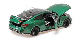 BMW  - M4 2024 green metallic - 1:18 - Minichamps - 110020142 - mc110020142 | Toms Modelautos