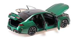 BMW  - M5 2024 green metallic - 1:18 - Minichamps - 110023800 - mc110023800 | Toms Modelautos