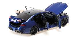 BMW  - M5 2024 blue metallic - 1:18 - Minichamps - 110023802 - mc110023802 | Toms Modelautos