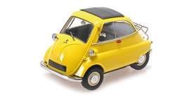 BMW  - Isetta 1955 yellow - 1:18 - Minichamps - 110024002 - mc110024002 | Toms Modelautos