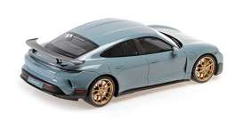 Porsche  - Taycan Turbo GT 2024 green - 1:18 - Minichamps - 117069400 - mc117069400 | Toms Modelautos