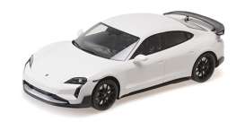 Porsche  - Taycan Turbo GT 2024 white - 1:18 - Minichamps - 117069404 - mc117069404 | Toms Modelautos