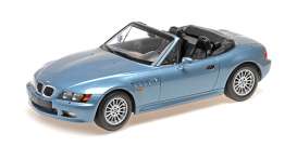 BMW  - Z3 Roadster 1997 light blue - 1:18 - Minichamps - 155024130 - mc155024130 | Toms Modelautos