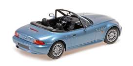 BMW  - Z3 Roadster 1997 light blue - 1:18 - Minichamps - 155024130 - mc155024130 | Toms Modelautos