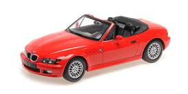 BMW  - Z3 Roadster 1997 red - 1:18 - Minichamps - 155024131 - mc155024131 | Toms Modelautos