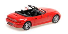 BMW  - Z3 Roadster 1997 red - 1:18 - Minichamps - 155024131 - mc155024131 | Toms Modelautos