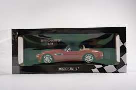 BMW  - Z8 Roadster 2000 red - 1:18 - Minichamps - 155024230 - mc155024230 | Toms Modelautos