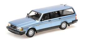 Volvo  - 240 GL Break 1986 blue - 1:18 - Minichamps - 155171414 - mc155171414 | Toms Modelautos