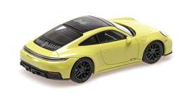 Porsche  - 911 (992.2) Carrera GTS 2024 yellow metallic - 1:43 - Minichamps - 410064122 - mc410064122 | Toms Modelautos