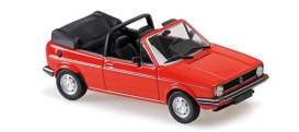 Volkswagen  - Golf Cabriolet 1979 red - 1:43 - Maxichamps - 940055181 - mc940055181 | Toms Modelautos