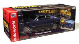 Plymouth  - Duster 340 1970 violet - 1:18 - Auto World - AMM1340 - AMM1340 | Toms Modelautos